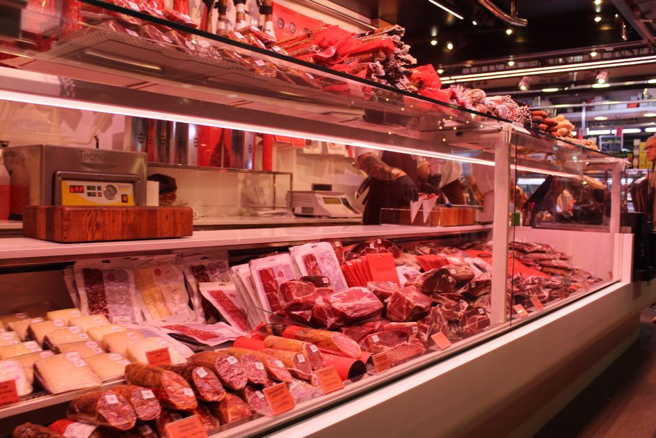 Quality deli storefront and counter
